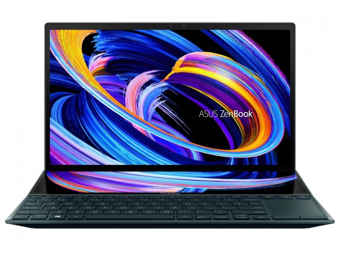 Beim Zenbook Pro Duo 14 sind es 7 Grad.